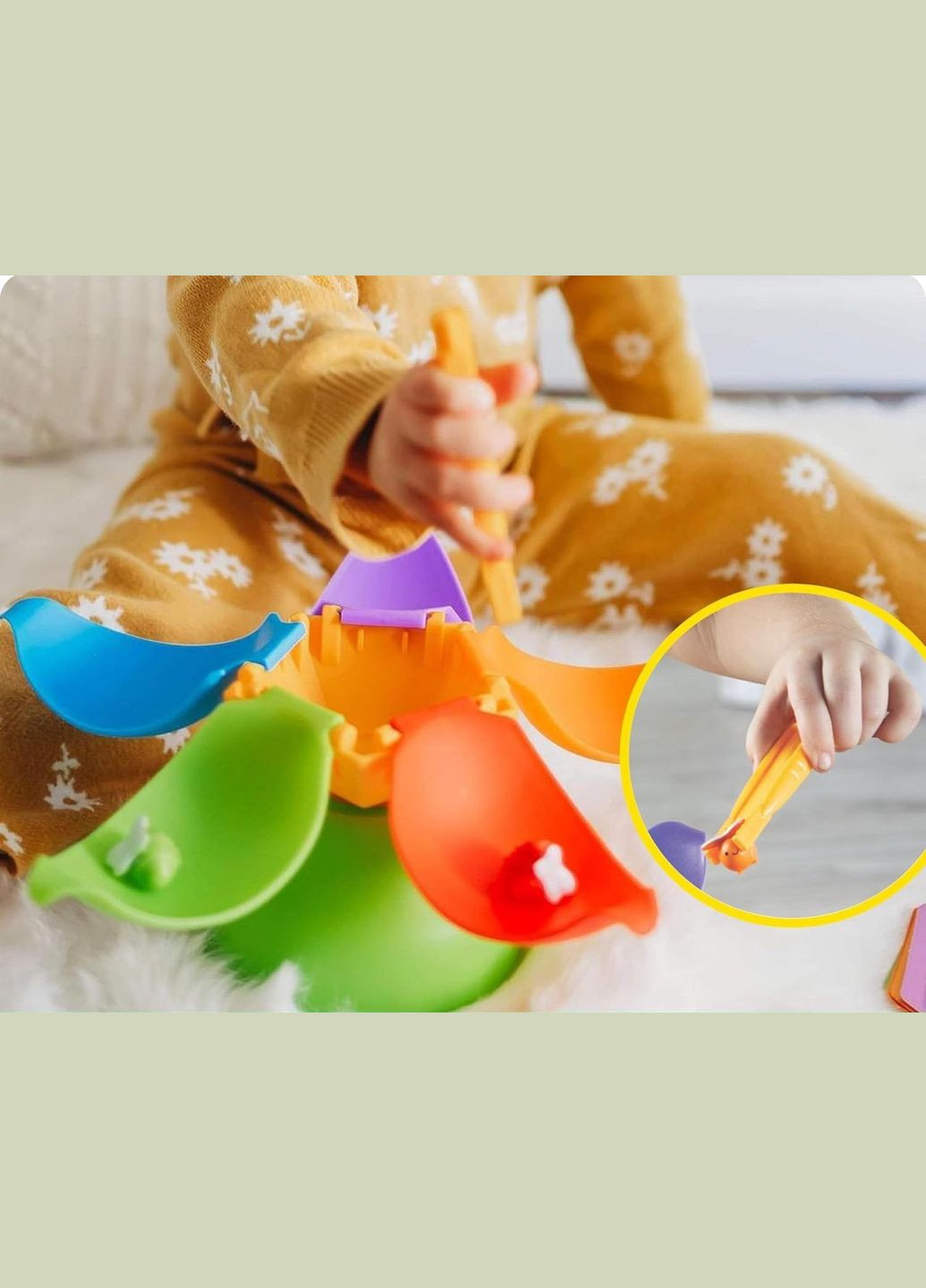 Набор для сортировки и счета Балансирующие пчелы от Blooming Balance Bees Learning Resources (338426027)