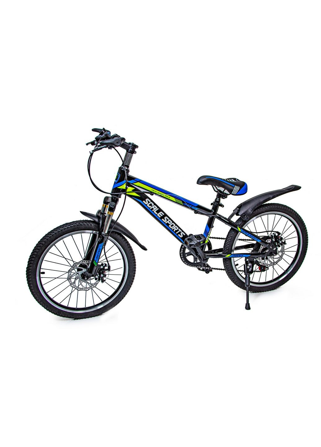 Дитячий велосипед 20", дискові гальма, амортизатор Scale Sports (282585306)