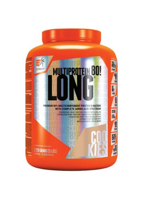 Long 80 Multiprotein 2270 g /75 servings/ Cookies Cream Extrifit (292285405)