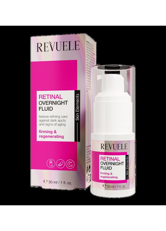 з ретиналем 30 мл REVUELE Флюїд нічний для обличчя (355923125)