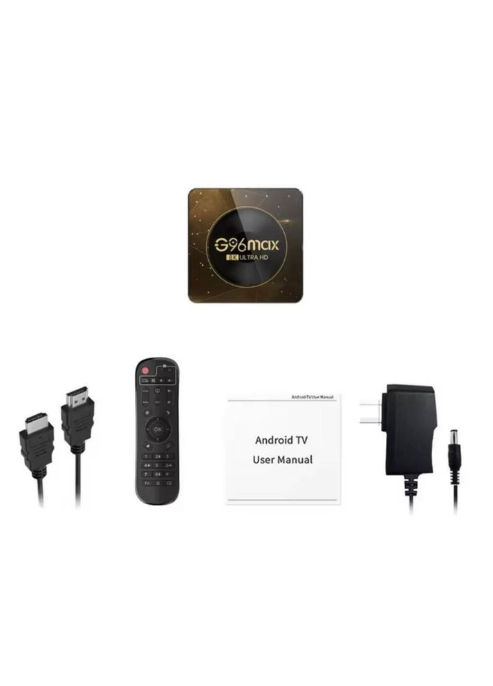 Смарт ТВ приставка G96 Max 4/64 Гб Smart TV Box Android 13 H96 (329431698)