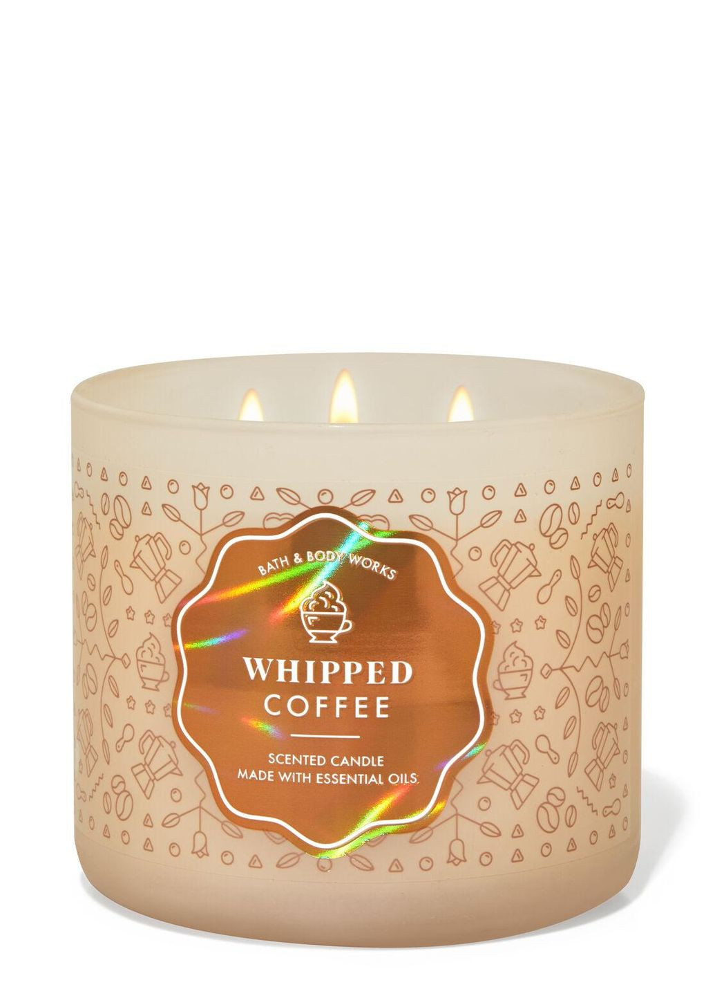 Свеча ароматическая WHIPPED COFFEE BBW0254W Abercrombie & Fitch (269005507)