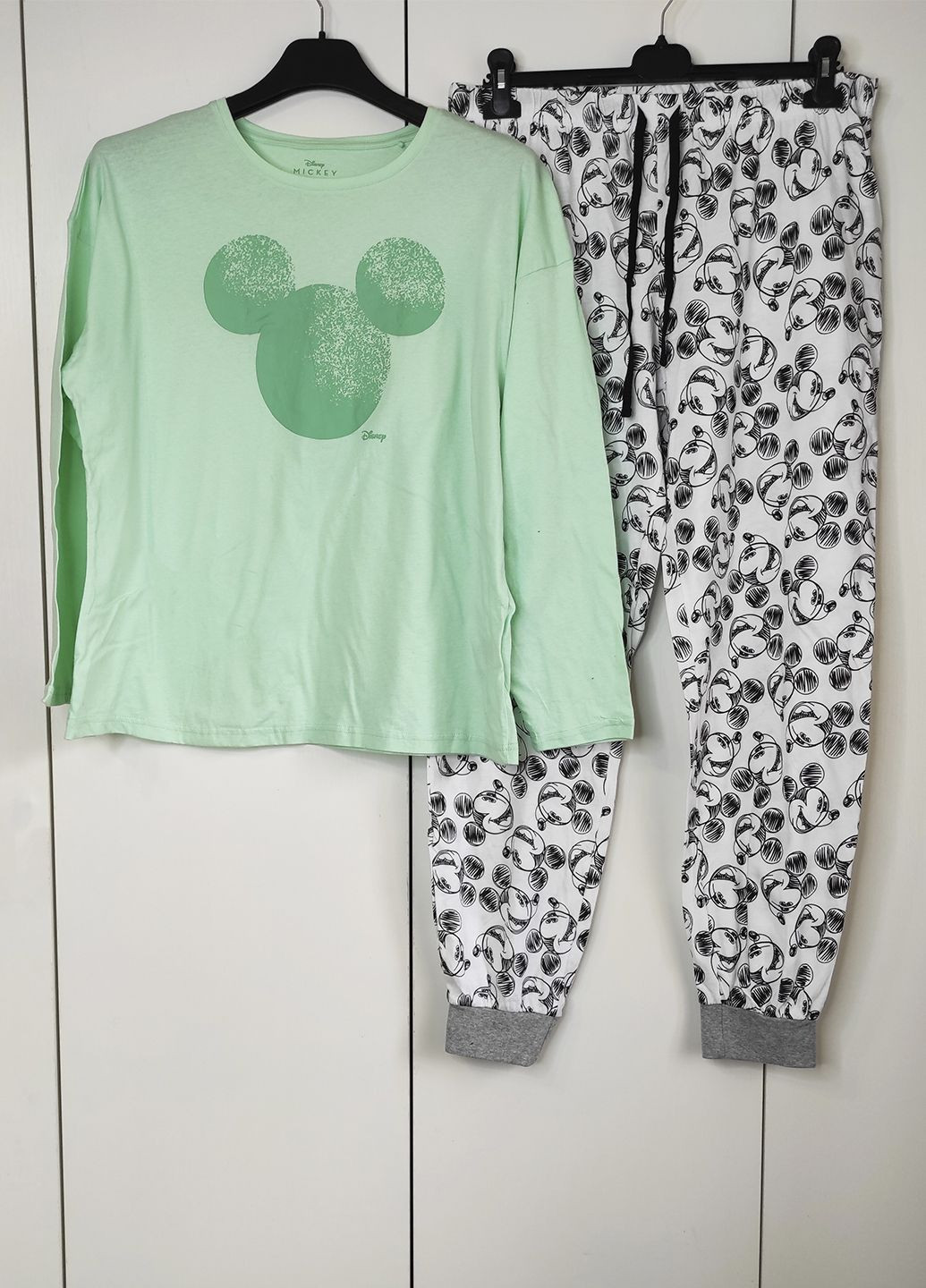 Комбінована всесезон піжама жіноча костюм для дому mickey mouse кофта + брюки Disney