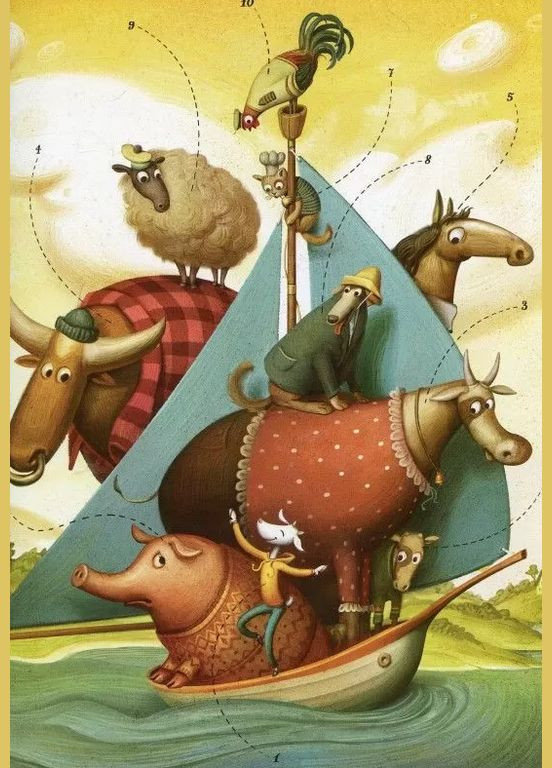 Книга Большая иллюстрированная книга сказок. Том 1 ( ) А-БА-БА-ГА-ЛА-МА-ГА (338865610)