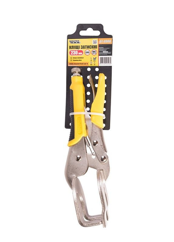 Клещи зажимные U-type 230 мм 07-0908 Mastertool (364964994)