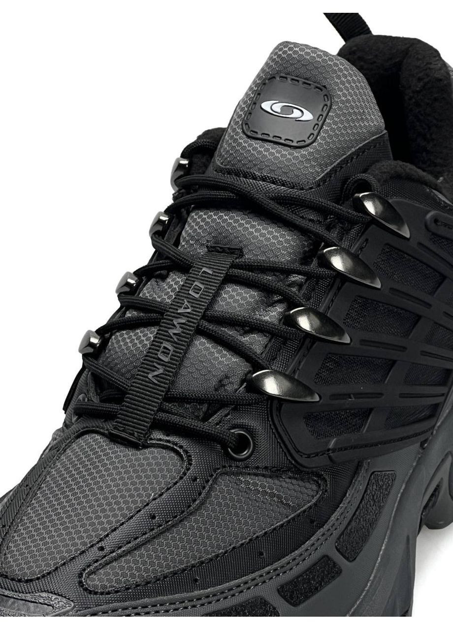 Темно-серые демисезонные кроссовки мужские salomon grey No Brand ACS Pro GTX