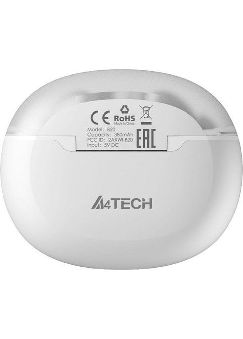 Наушники B20 Grayish White A4Tech (339084285)