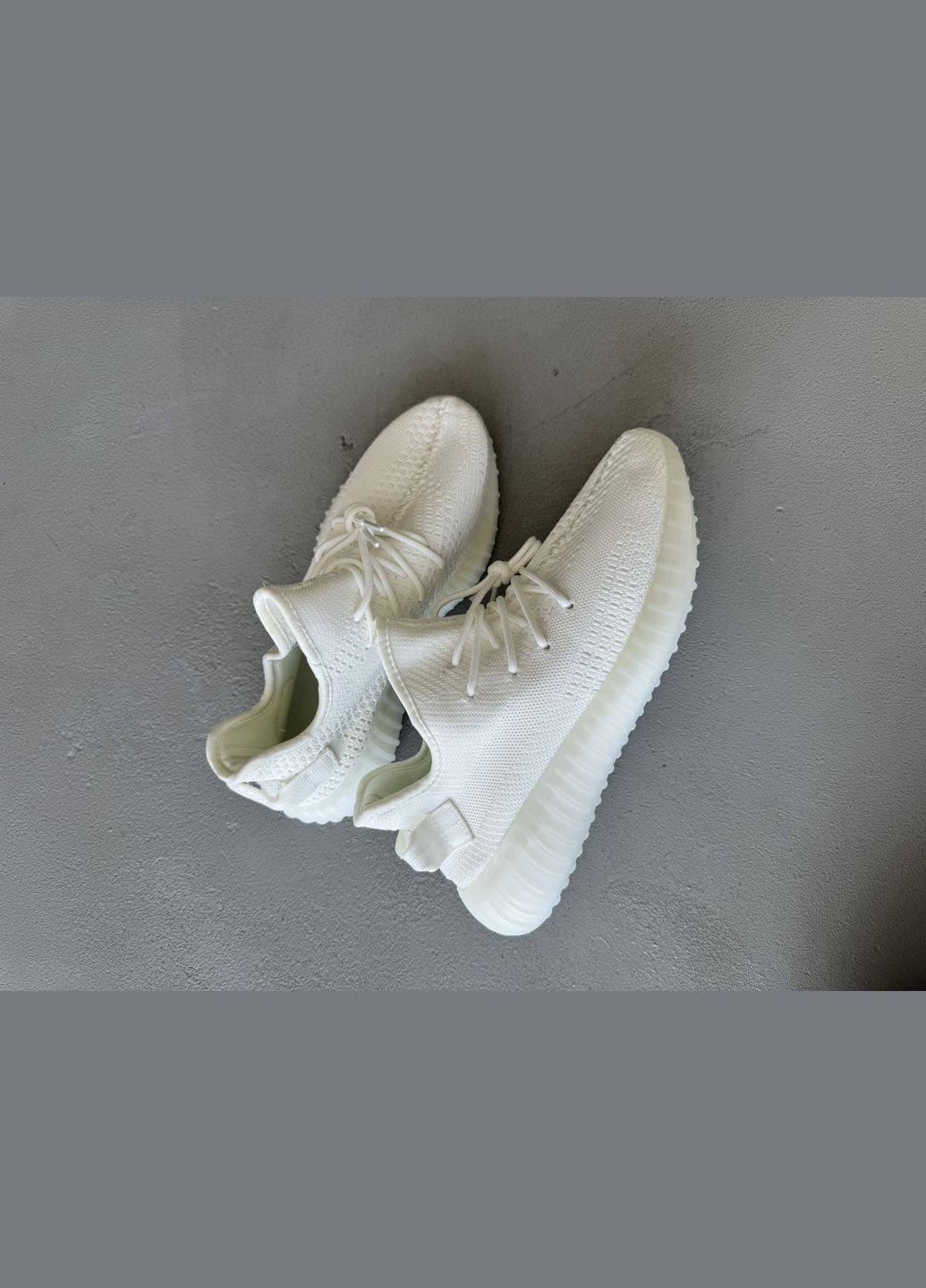 Кроссовки женские и мужские Adidas Yeezy boost 350 white | Адидас Изи буст 350 белые No Brand белые демисезоны (316504475)