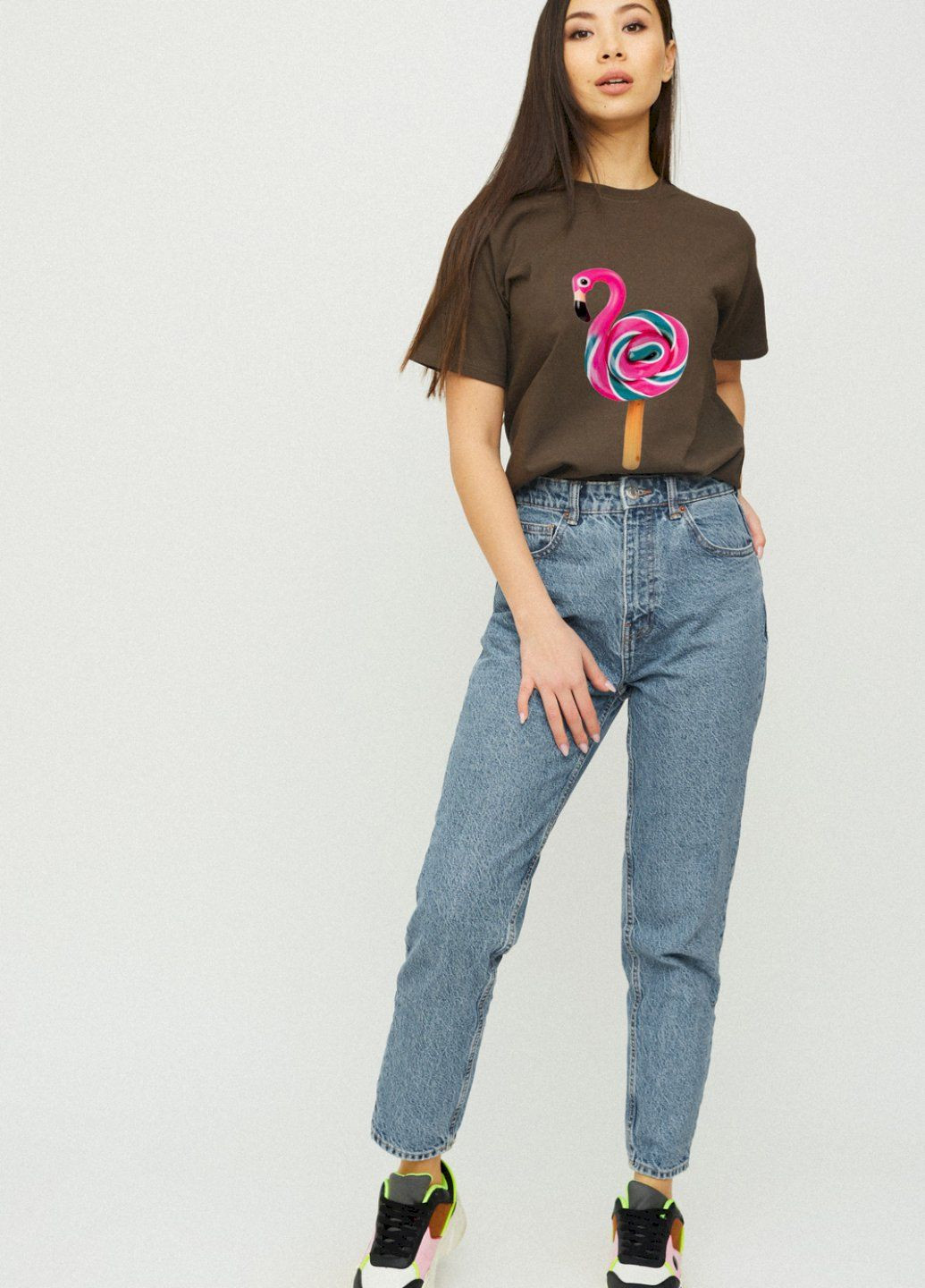 Футболка Boyfriend / дышащий принт / YAPPI - (252386464)