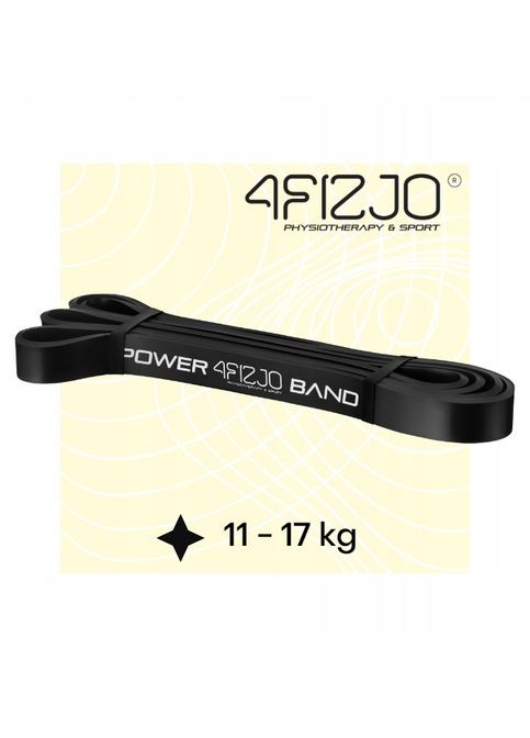 Эспандерпетля Power Band 22 мм 12-17 кг (резина для фитнеса и спорта) 4FIZJO 4fj1066 (275095711)
