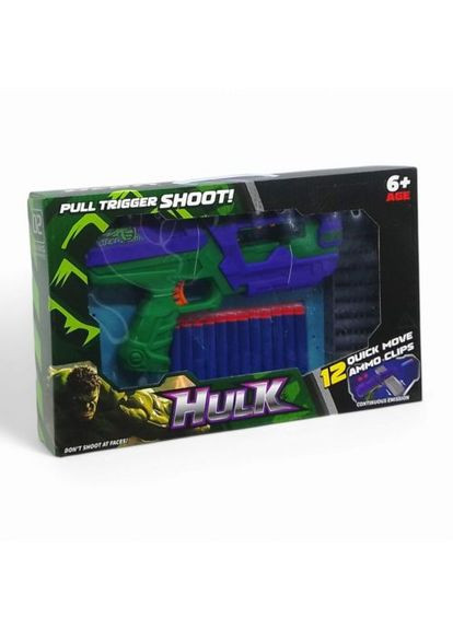 Бластер с поролоновыми патронами Супергерои. Халк" MIC (361423150)