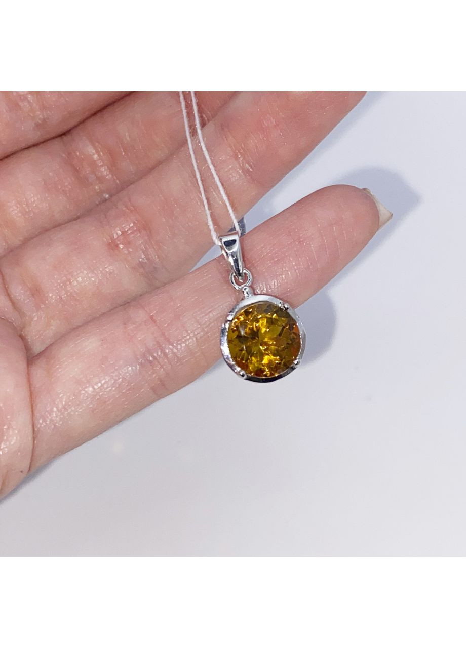 Кулон срібний з султанітом 2 г No Brand (369737558)