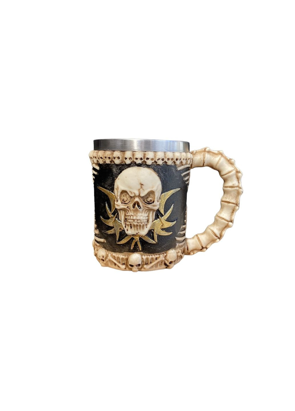 Чашка 3D Череп Стимпанк 400 мл Home (294635520)