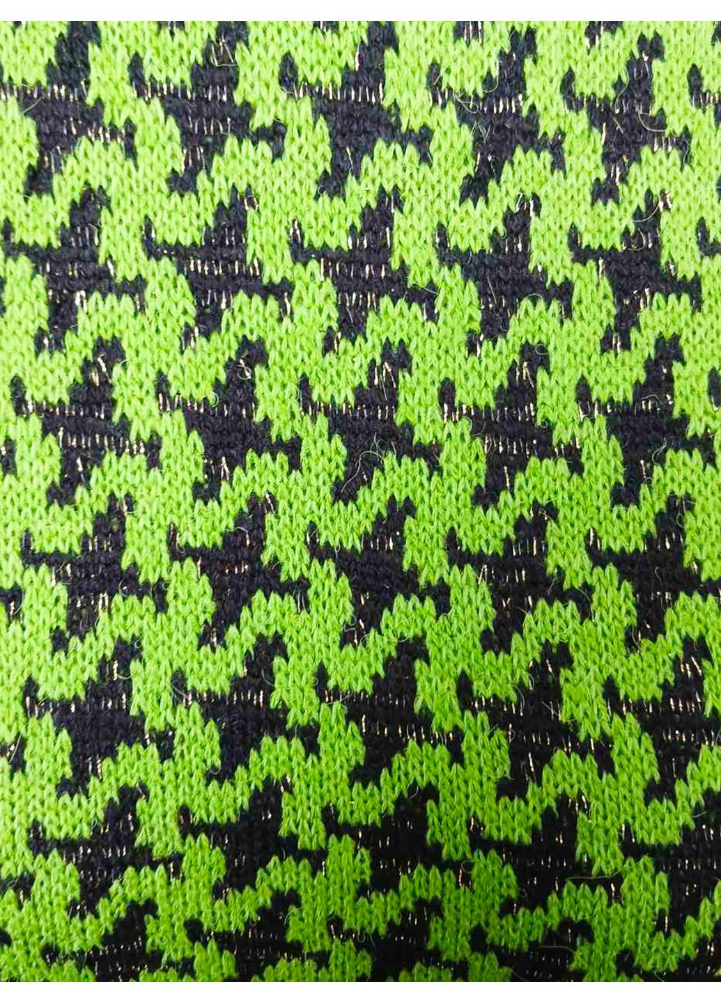 Зимовий трикотажний жіночий гольф акрил зелений No Brand (361032167)