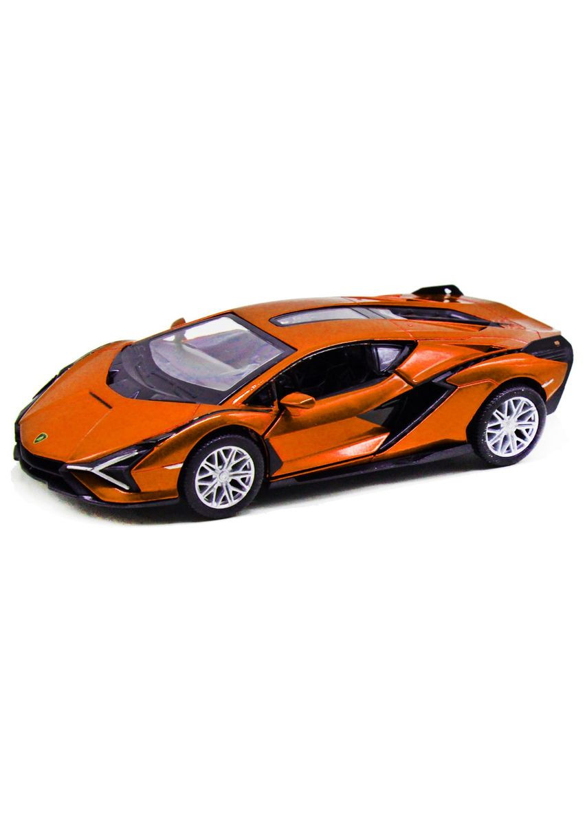 Машинка "Lamborghini Sian 5", помаранчевий Kinsmart (292251991)