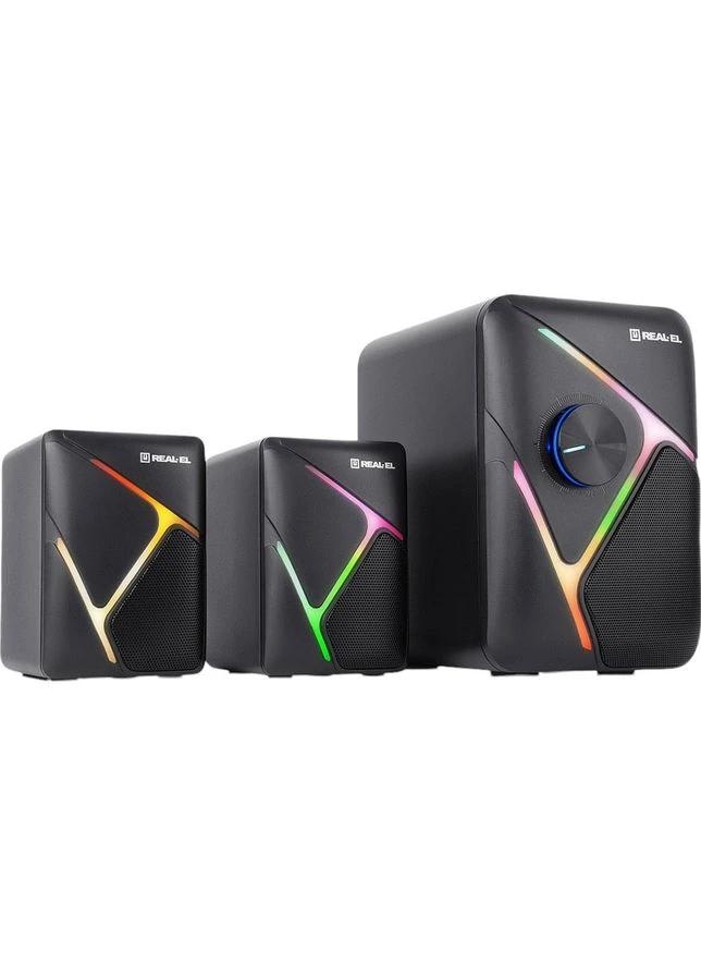 Колонки M-320 Black (EL121300014) Real-El (323123676)
