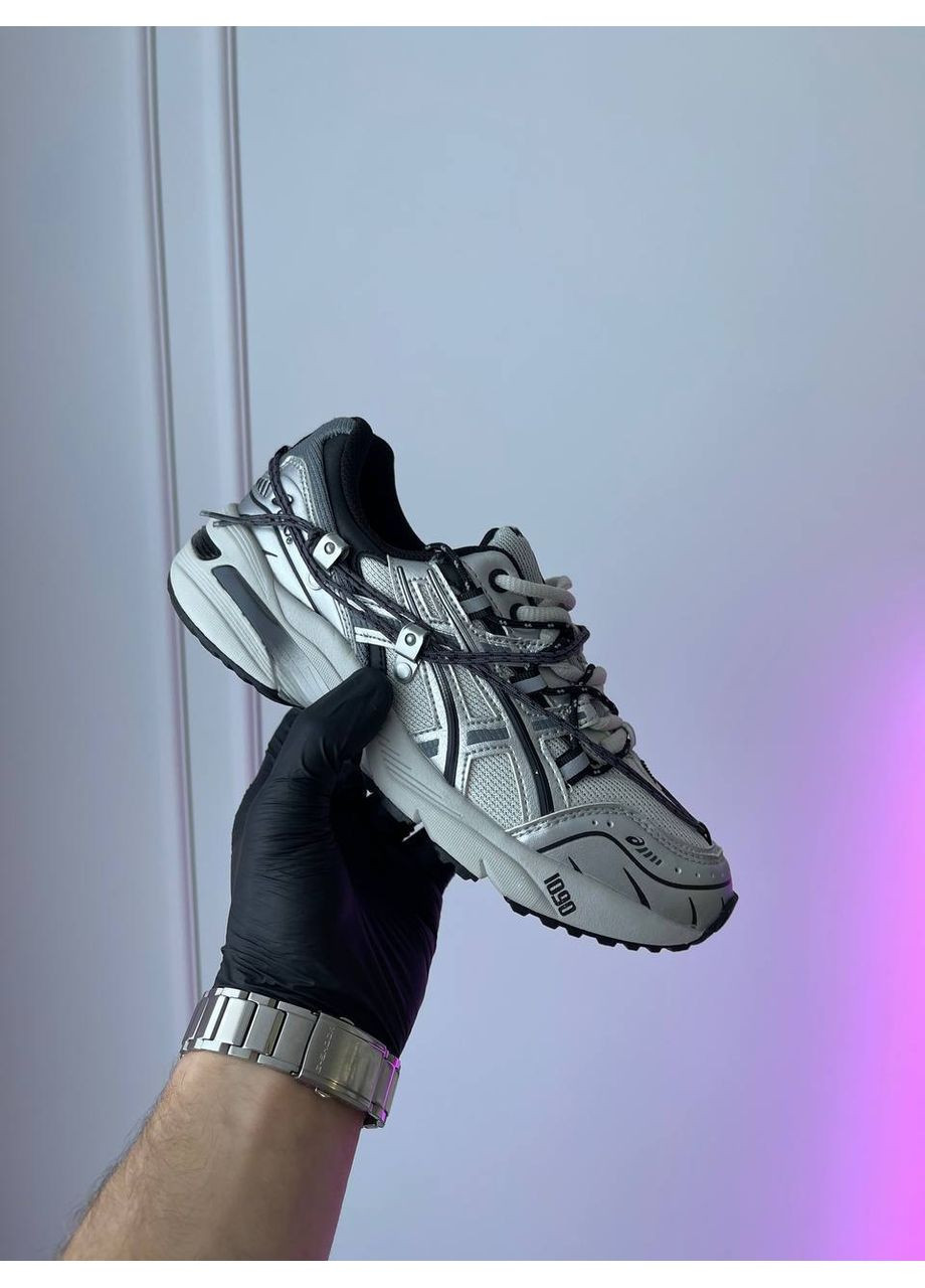 Кросівки жіночі Asics GEL-1090 x Anderson Bell Black Silver | Асікс Гель-1090 Андерсон Белл срібні No Brand срібні демісезони (361784324)