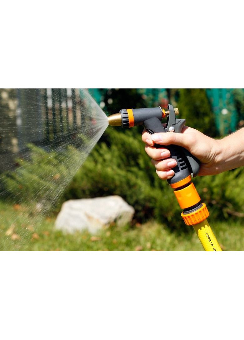 Пистолет для полива металлический 7206 - насадка на шланг. Presto-PS (361853284)