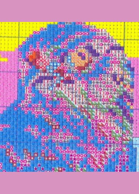 Набор для вышивания по нанесённой на канву схеме"Falcon".AIDA 14CT printed, 60*47 см Joy Sunday (313614536)