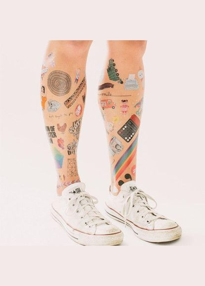 Набор Наклейки - татуировки для Хэллоуина от Jessica Hische, 313 штук Tattly (292324133)