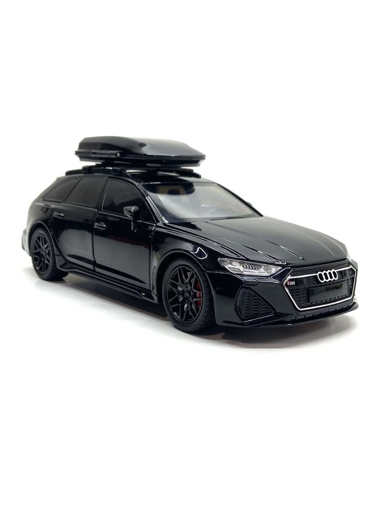 Машинка металева Audi A6 1:24 світло звук Чорна (GT-05963) TK Union Group (322425417)