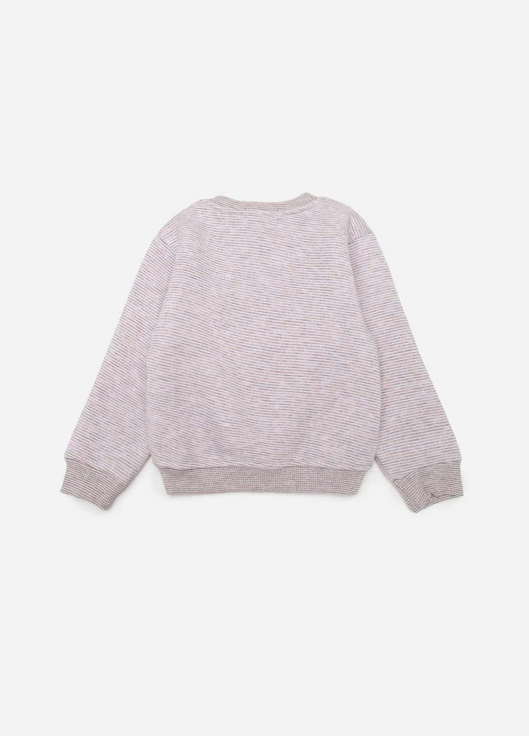 cicigiy свитшот для девочки цвет персиковый цб-00254141 персиковый футер