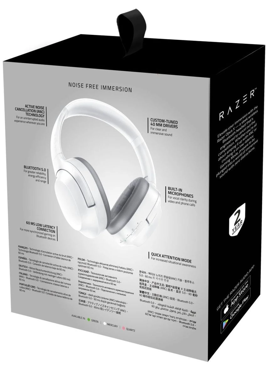Ігрові навушники Opus X Mercury (RZ04-03760200-R3M1) [69923] Razer (400890031)