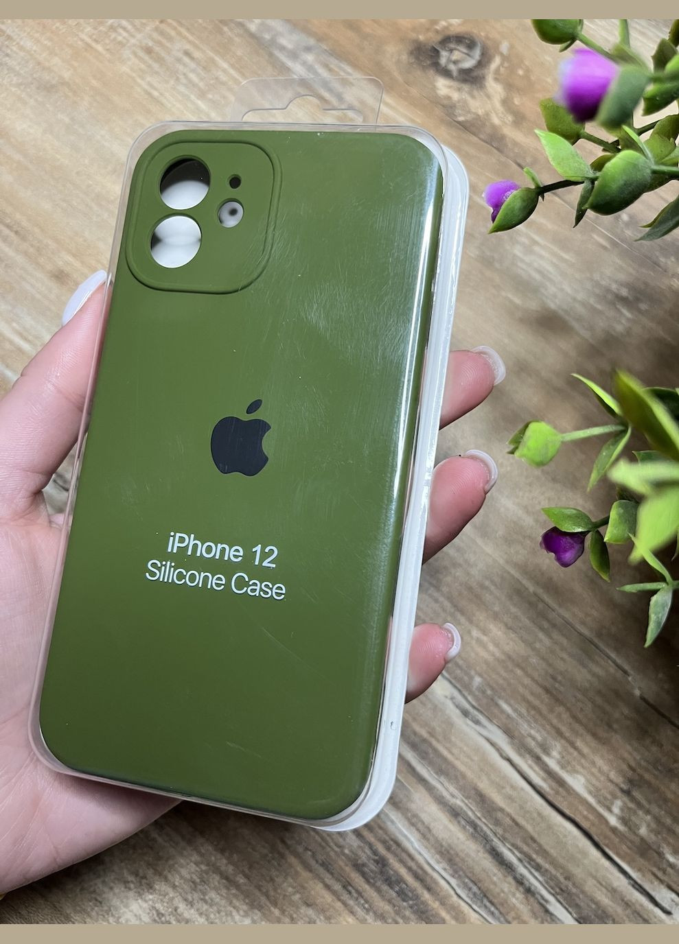 Чехол на iPhone 12 квадратные борта чехол на айфон silicone case full camera на apple айфон Brand iphone12 (293151663)
