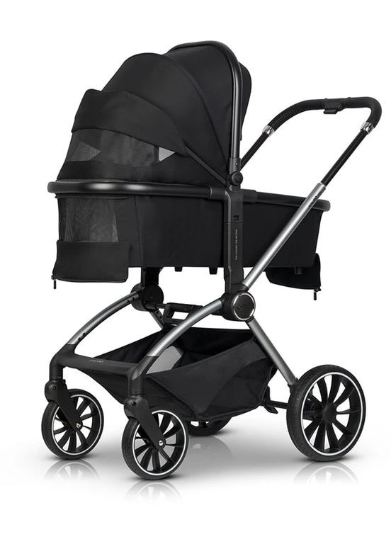 Универсальная коляска 2 в 1 Giro black EasyGo 9023-EGG-13 (356171778)