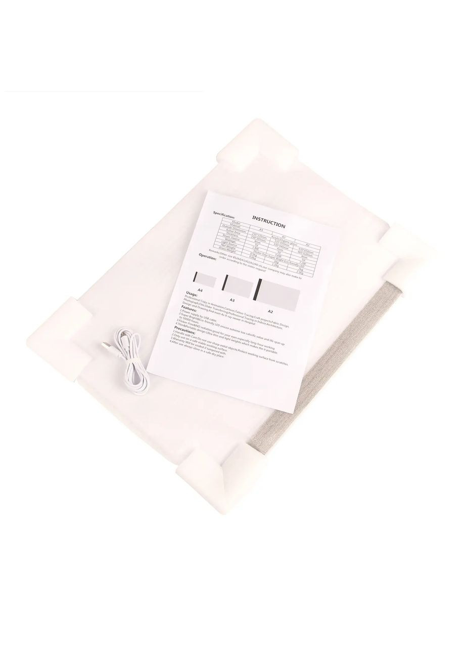 Світловий планшет А3 формату з LED-підсвіткою для малювання Supretto (297442762)