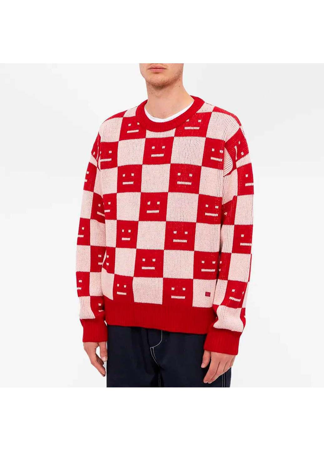 Комбінований демісезонний светр Acne Studios