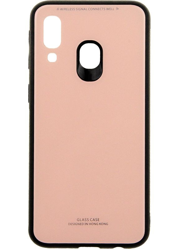 Чехолнакладка Pure Glass Case Samsung Galaxy A40 Pink Toto (301783478)