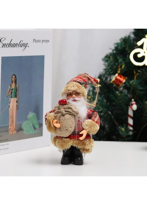 Фігура новорічна Санта Клаус 2 14019 19 см No Brand (369345416)