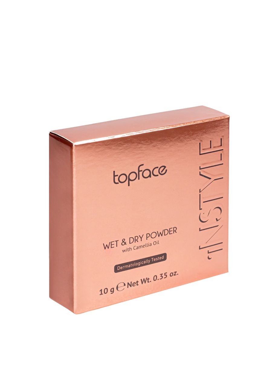 Пудра для лица Instyle Wet & Dry Powder PT261, № 07 Песочный TopFace (360714523)