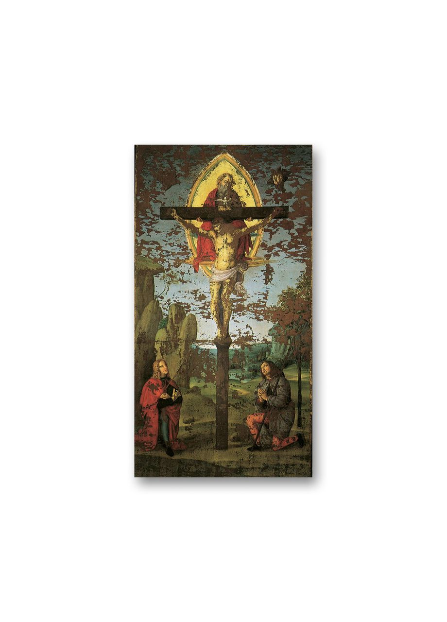 Друк на полотні Святої Трійці Рафаель Санті 40x60 No Brand (346494444)