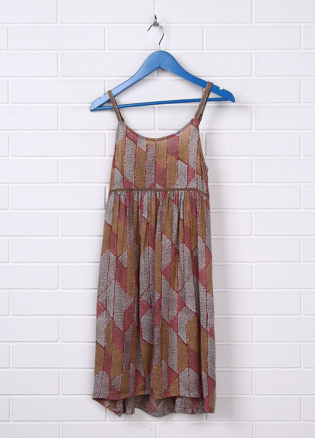 Летний сарафан argwdo3o11 сине-зеленый Roxy