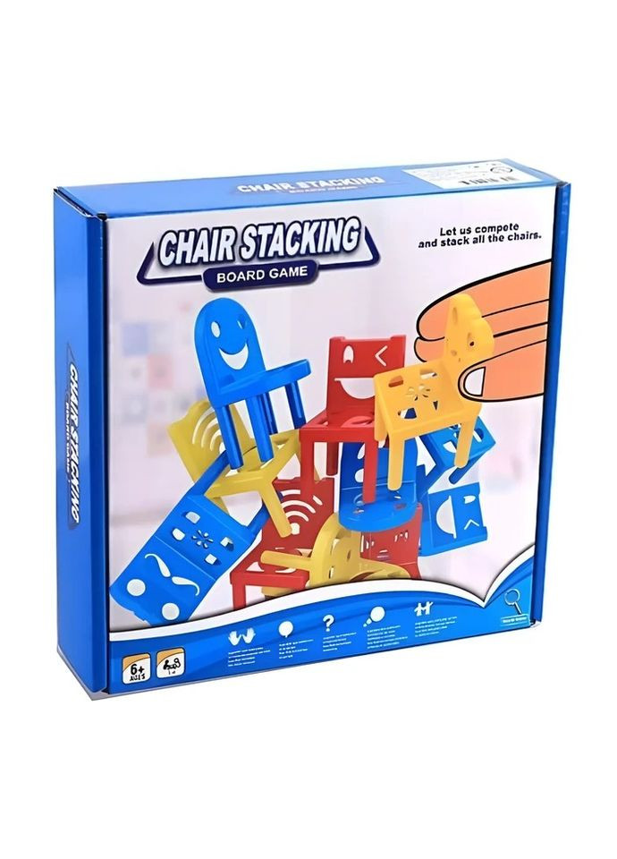 Головоломка настольная развивашка, настольная игра для детей стулья-балансиры, дорожная для компании No Brand (315355063)