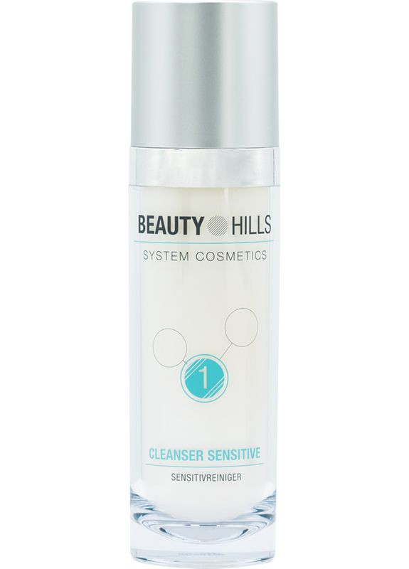 Гель очищуючий для чутливої шкіри обличчя Cleanser Sensitive, 120 мл Beauty Hills (352540415)