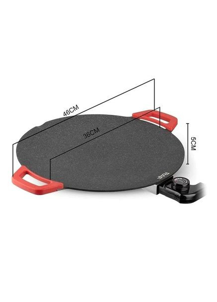 Электрический противень для жарки гриль с антипригарным покрытием R.5304 1800W Варочная поверхность RAF (364663927)