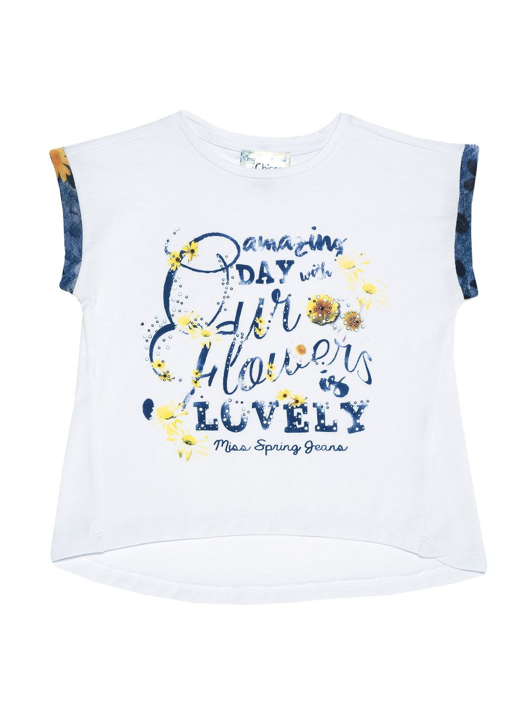 Біла футболка Chicco