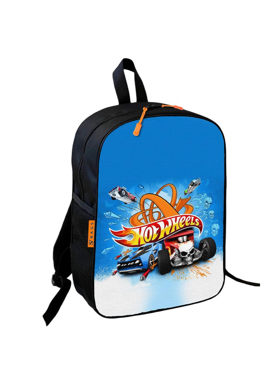 Рюкзак шкільний дитячий 36х27см Хот Вілс «Hot Wheels» з машинкою для хлопчика (0548) No Brand (307810136)