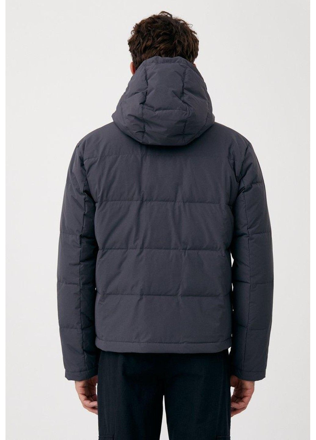 Сірий зимній Пуховик Finn Flare