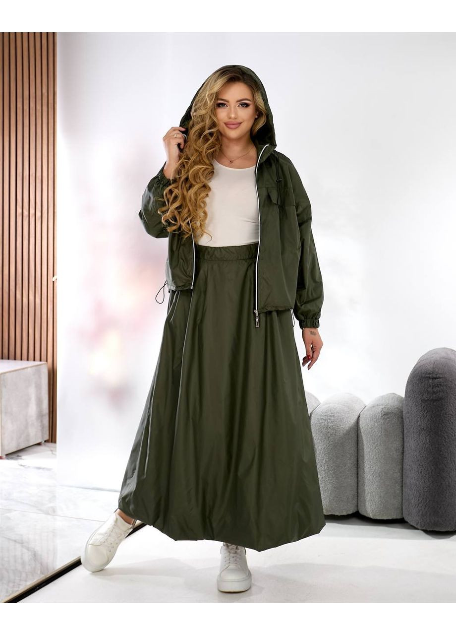 Женский костюм ветровка+юбка Style Point (361678991)