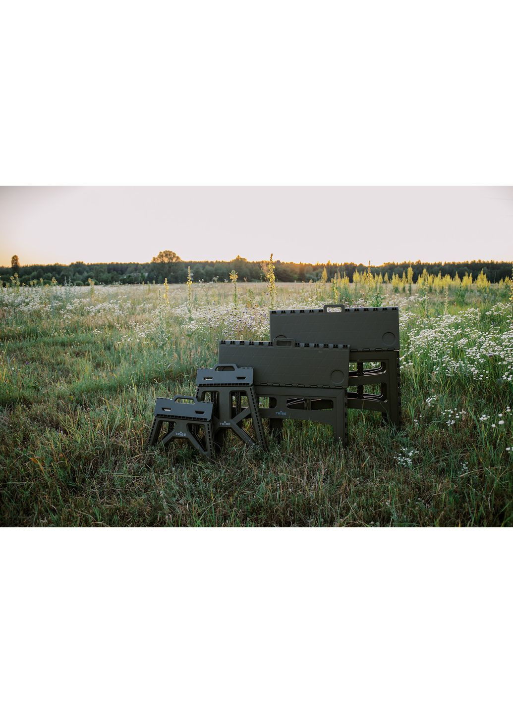 Стіл Camp Table High пластиковий T-EF-0004-black Tribe (366220518)