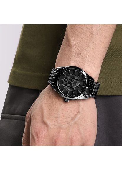 Наручний годинник чоловічий Perfect Чорний (3109) Naviforce (363318820)