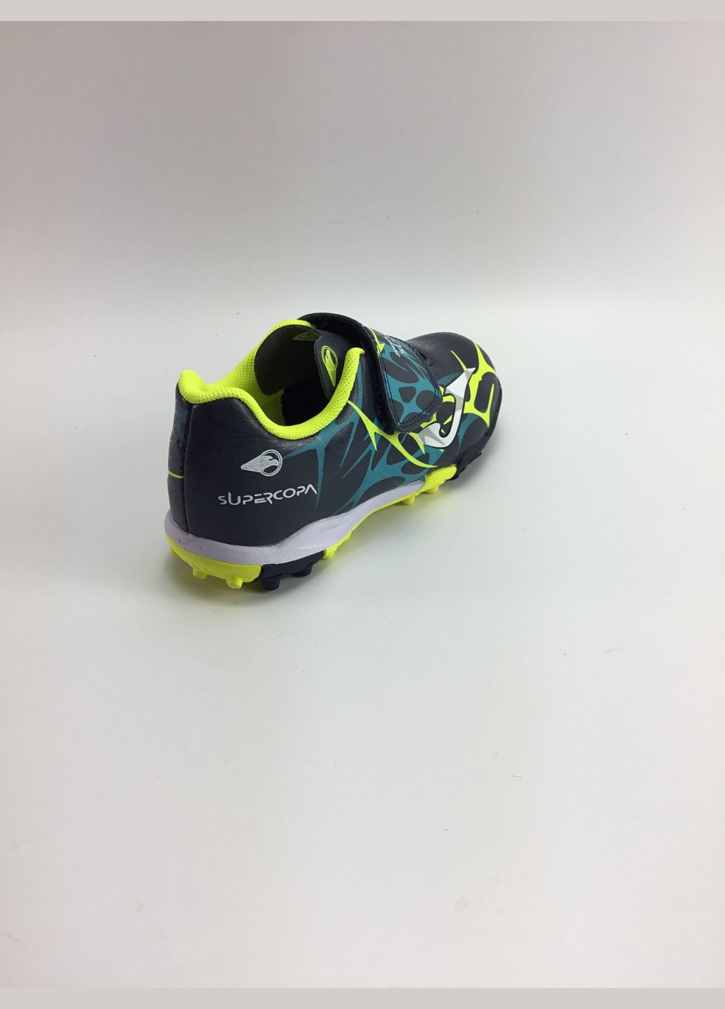 Синие подростковые сороконожки Joma на липучке