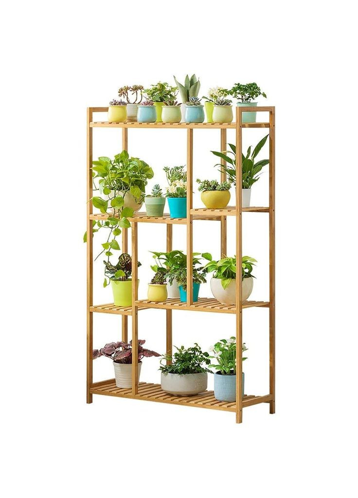 Подставка для цветов из дерева Довиль карри (ЦСТ-000603) No Brand (328228358)