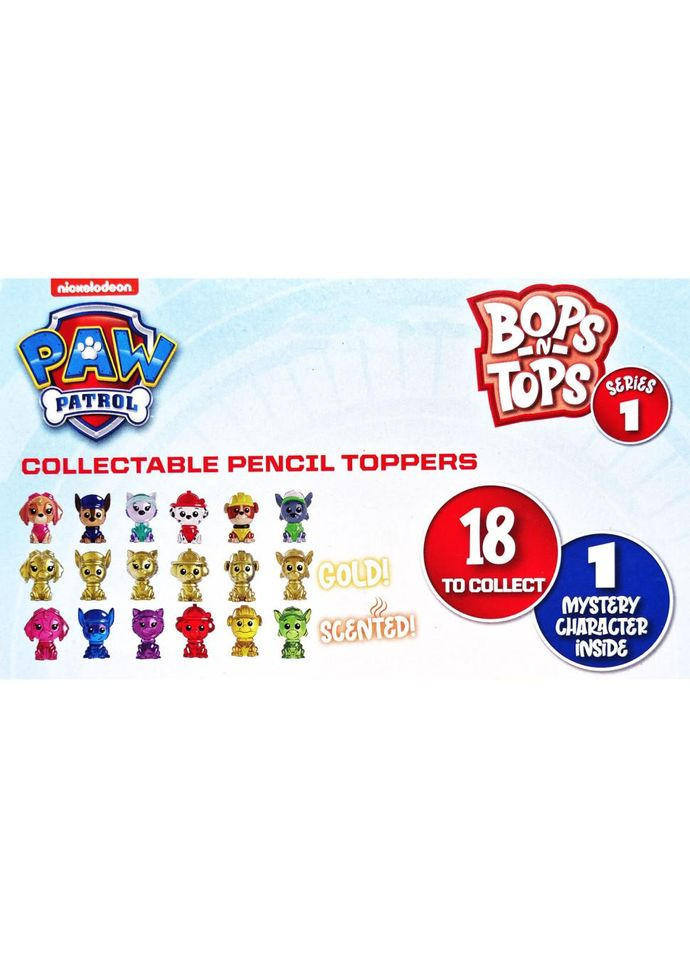 Набор коллекционных фигурок-топеров Щенячий патруль Sambro PWP20-3980-KV-FO-2 серии "Bop n Tops" No Brand (339780632)