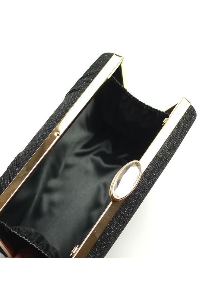 Золотистий вечірній клатч бокс міні сумочка на випускний з парчі No Brand (294092706)