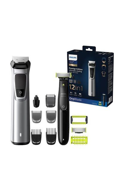 Машинка для стрижки + триммер Multigroom series 9000 12in1 MG9710/90 Philips (316036115)
